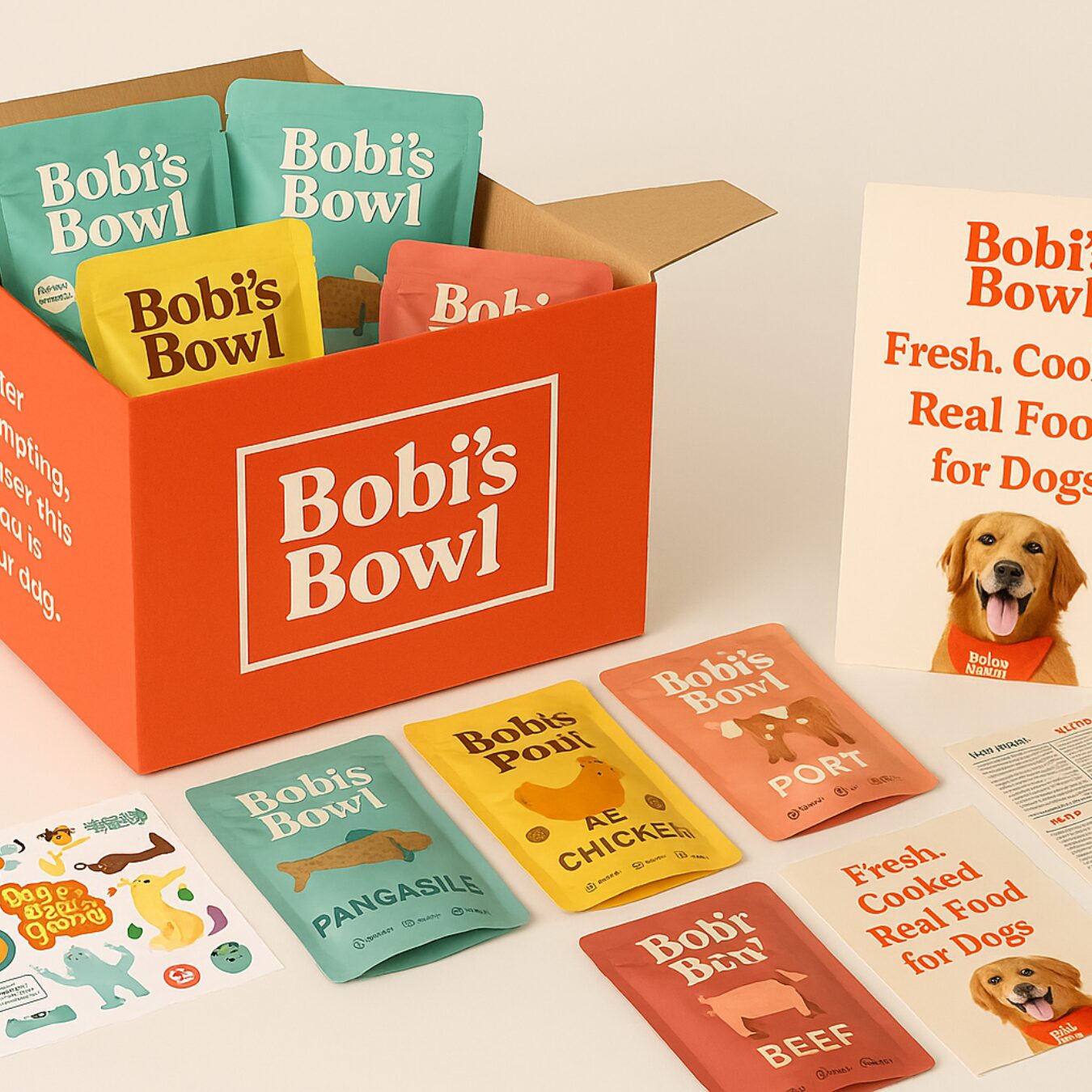 Fresh Bobi’s Bowl meal served at home