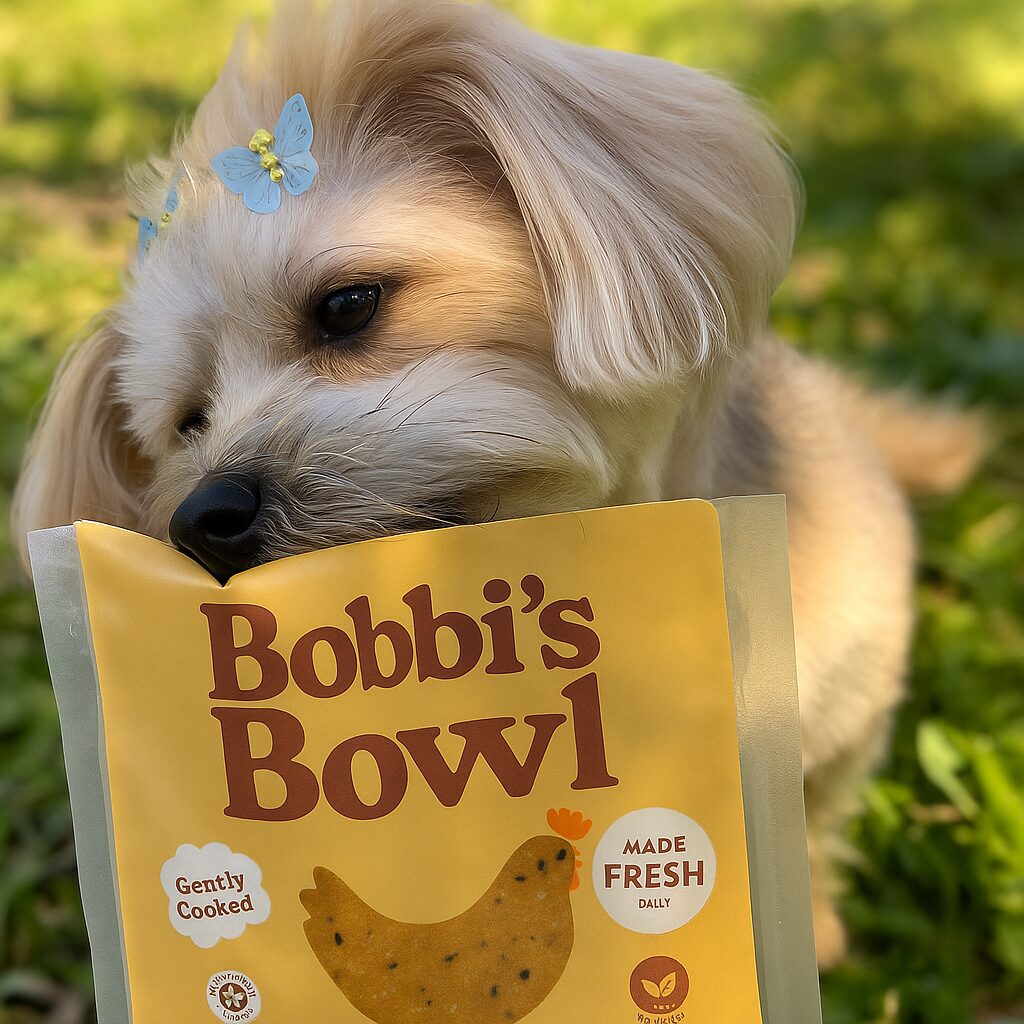 Dalmatian with Bobi’s Bowl fresh meal